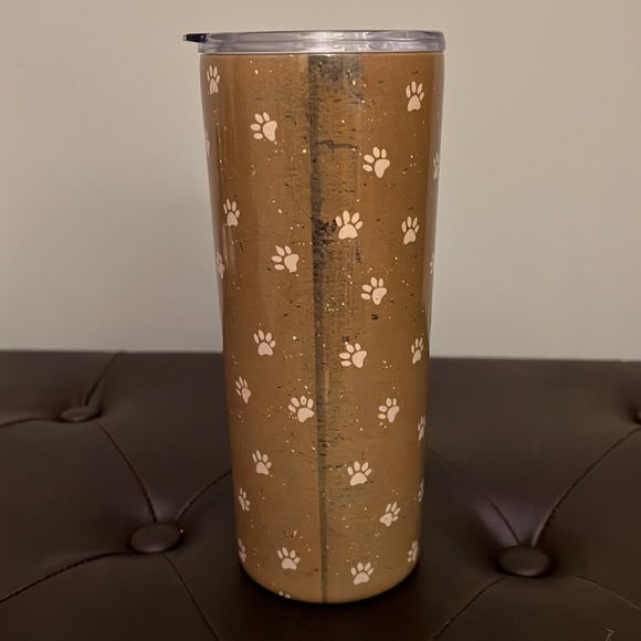 NWOT - Primitives by Kathy cup with lid, stainless steel interior. Never used. - Picture 2 of 3